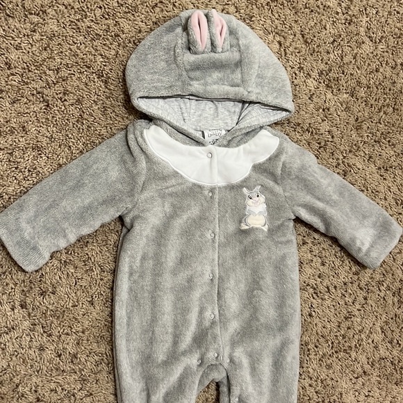 BRAND NEW rare Disney Store hooded Thumper outfit for baby in size 12-18M - Picture 3 of 12